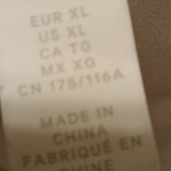 H&M TOP BLOUSE SIZE XL PULL OVER 3/4 SLEEVE RUFFLE NECKLINE - Picture 6 of 7